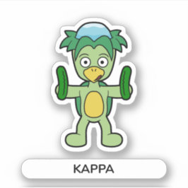 Japans Kappa Yokai Sticker