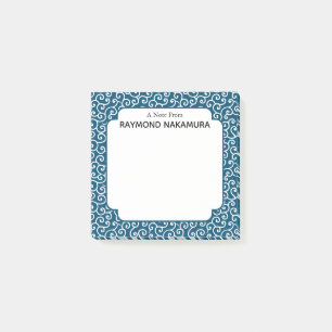 Japans Karakusa Arabesque Vine Patroon Post-it® Notes