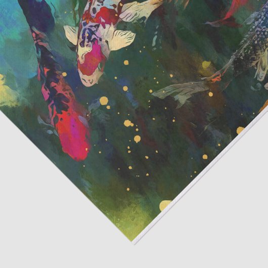 Japans karp Tissue Paper Tissuepapier (Detail)