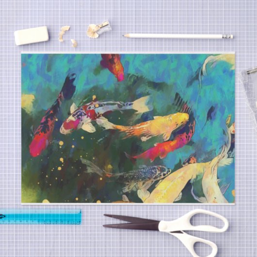 Japans karp Tissue Paper Tissuepapier (Craft)