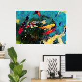 Japans karper Poster (Thuiskantoor)