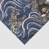 Japans karpers Weefselpapier Tissuepapier (Detail)