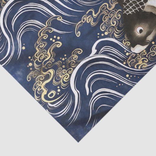 Japans karpers Weefselpapier Tissuepapier (Detail)