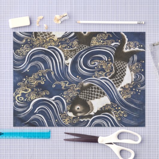 Japans karpers Weefselpapier Tissuepapier (Craft)