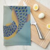 Japans karppatroon theedoek (Quarter Fold)