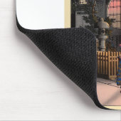 Japans kasamatsu nachtdorpspartkunst muismat (Hoek)