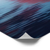 Japans kasteel aan het water poster (Hoek)