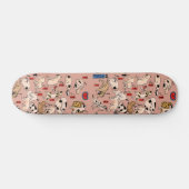 Japans kat Woodblock ukiyo-e  Kat Persoonlijk Skateboard (Horizontaal)