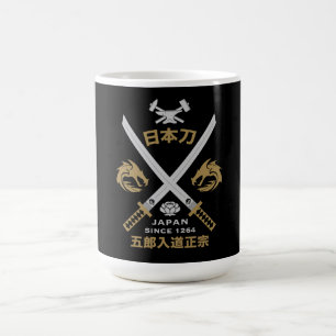Japans Katana-zwaard Koffiemok