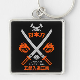 Japans Katana-zwaard Sleutelhanger