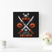 Japans Katana-zwaard Vierkante Klok (Huis)