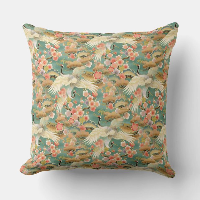 Japans Katoen Sierkussen 20 x 20 inch (Voorkant)