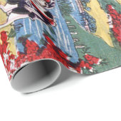 Japans Kattenland, Utagawa Kunitoshi Cadeaupapier (Rol Hoek)