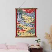 Japans Kattenland, Utagawa Kunitoshi Hangend Wandkleed (Slaapkamer)