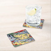 Japans Kattenland, Utagawa Kunitoshi Kartonnen Onderzetters (Insitu)