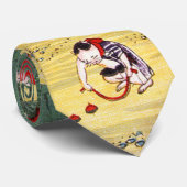 Japans Kattenland, Utagawa Kunitoshi Stropdas (Opgerold)