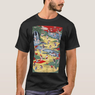 Japans Kattenland, Utagawa Kunitoshi T-shirt