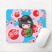 Japans Kawaii Doll - Mousepad Muismat (Met muis)