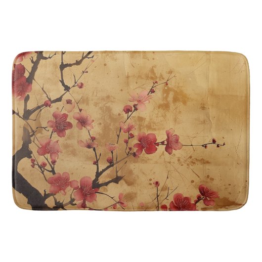 japans kersenbloesem badmat (Voorkant)