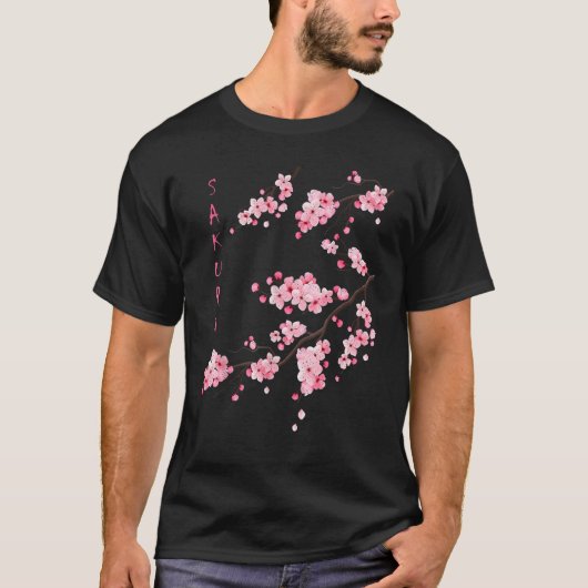  Japans Kersenbloesem Sakura Festival Gr T-shirt (Voorkant)