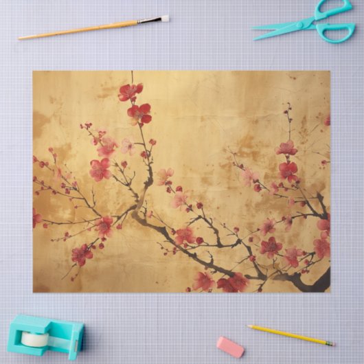  japans kersenbloesem tissuepapier (Craft)