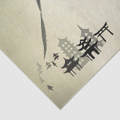 Japans, , kersenbloesem, waterkleur, kunst, r tissuepapier (Detail)