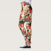 Japans Kersenbloesemwaaierpatroon (5) Leggings (Links)