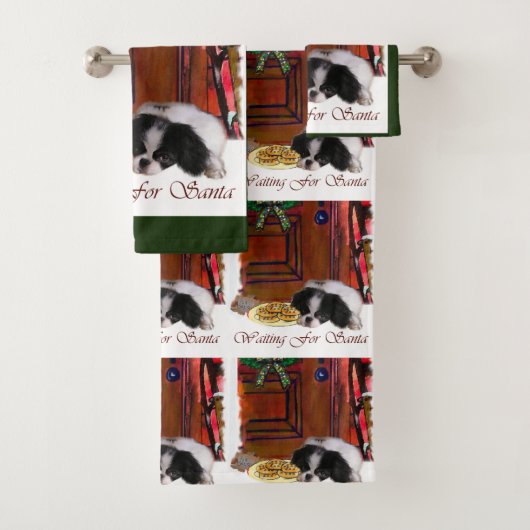 Japans kerstfeest bad handdoek (Insitu)