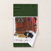 Japans kerstfeest bad handdoek (Handdoek)