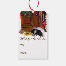 Japans kerstfeest cadeaulabel