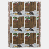 Japans kerstfeest deken (Voorkant Verticaal)