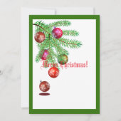 Japans kerstfeest feestdagenkaart (Voorkant)