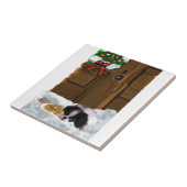 Japans kerstfeest tegeltje (Zijkant)