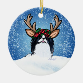 Japans kerstkeramisch Ornament voor het rennen van