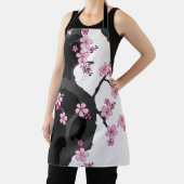 Japans Kimono Black en White Pink Sakura Schort (Insitu)