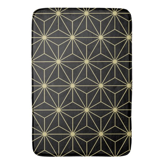 Japans Kimono Fabric gestileerd badmat (Voorkant Verticaal)