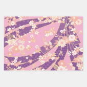 Japans Kimono Mix patroon Inpakpapier Vel (Voorkant 3)