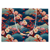 Japans Kimono-model Gift tas Groot Cadeauzakje (Achterkant)
