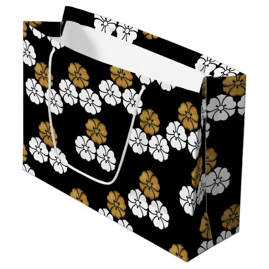 Japans Kimono-model Gift tas Groot Cadeauzakje (Voorkant Gekanteld)