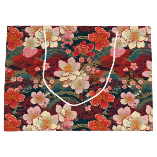 Japans Kimono-model Gift tas Groot Cadeauzakje (Voorkant)