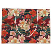 Japans Kimono-model Gift tas Groot Cadeauzakje (Achterkant)