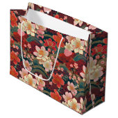 Japans Kimono-model Gift tas Groot Cadeauzakje (Voorkant Gekanteld)