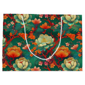 Japans Kimono-model Gift tas Groot Cadeauzakje (Achterkant)