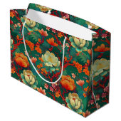 Japans Kimono-model Gift tas Groot Cadeauzakje (Achterkant Gekanteld)