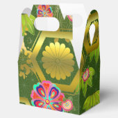 Japans Kimono-patroon cadeaudoos Bedankdoosjes (Geopend)