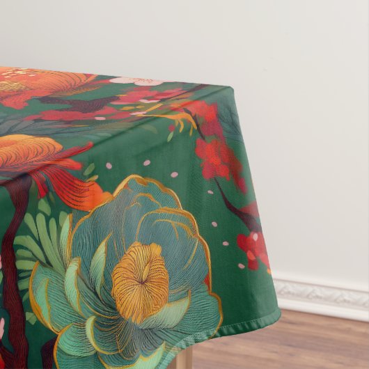 Japans kimono patroon geïnspireerd tafelkleed (Voorbeeld)