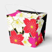 Japans Kimono-patroon Gift bag SAKURA Bedankdoosjes (Achterkant)