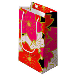 Japans Kimono-patroon Gift bag SAKURA Klein Cadeauzakje