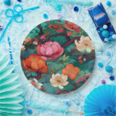 Japans Kimono-patroon Papieren Bordje (Feest)