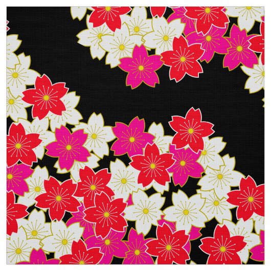 Japans Kimono-patroonweefsel Stof (Swatch)